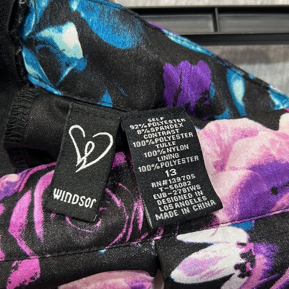 Formal Floral Skirt - Picture 4 of 5